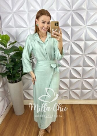 Conjunto Constância - Verde - Milla Chic