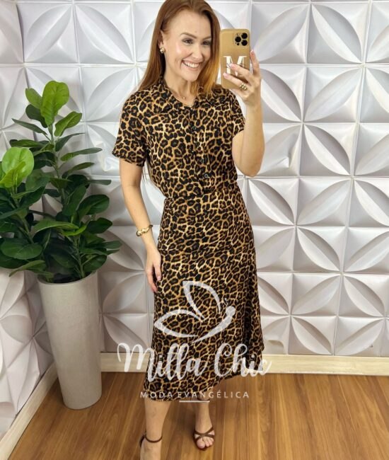 Conjunto Dakar Em Animal Print - Milla Chic