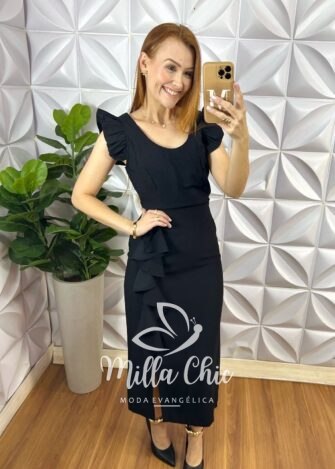 Milla Chic - millachic com br conjunto dominique preto 3 Conjunto Dominique - Preto - Milla Chic