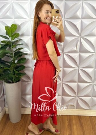 Milla Chic - millachic com br conjunto galles em viscolinho azul 6 Conjunto Galles Em Viscolinho - Azul - Milla Chic