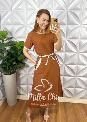 Conjunto Tereza - Marrom - Milla Chic