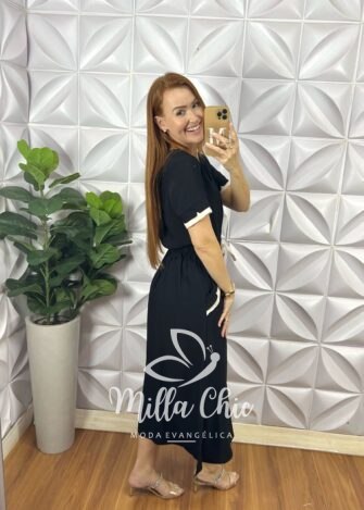 Milla Chic - millachic com br conjunto tereza preto 2 Conjunto Tereza - Preto - Milla Chic