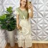Milla Chic - millachic com br saia eva em linho areia Saia Eva Em Linho - Areia - Milla Chic