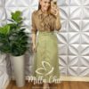 Milla Chic - millachic com br saia mafalda em linho com cinto preta copia Saia Mafalda Em Linho Com Cinto - Caqui - Milla Chic