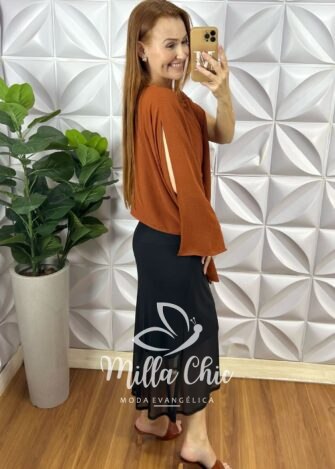 Milla Chic - millachic com br saia martina em tule preta 2 Saia Martina Em Tule - Preta - Milla Chic