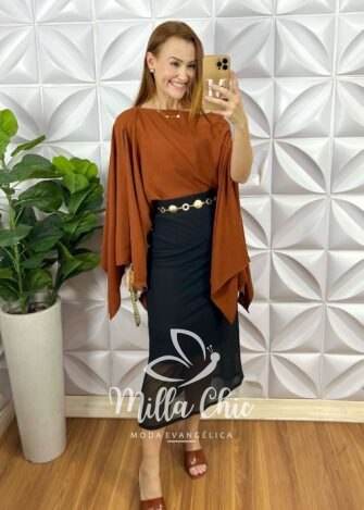 Milla Chic - millachic com br saia martina em tule preta 4 Saia Martina Em Tule - Preta - Milla Chic