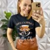T-shirt Cappuccino - Preta - Milla Chic