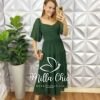 Milla Chic - millachic com br vestido antonella em chiffon verde Vestido Antonella Em Chiffon - Verde - Milla Chic