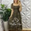 Milla Chic - millachic com br vestido astrid tule animal print Vestido Astrid Tule Animal Print - Milla Chic