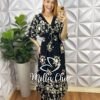 Milla Chic - millachic com br vestido creta em viscolinho preto Vestido Creta Em Viscolinho - Preto - Milla Chic