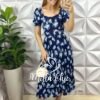 Milla Chic - millachic com br vestido daiana plissado azul Vestido Daiana Plissado - Azul - Milla Chic