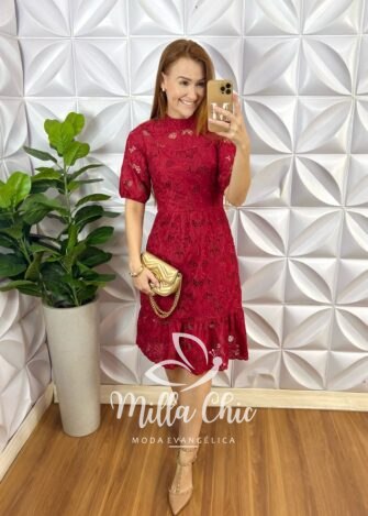 Milla Chic - millachic com br vestido grecia vermelho 4 Vestido Grécia - Vermelho - Milla Chic