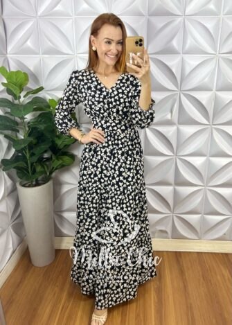 Vestido Longo Viviane - Milla Chic