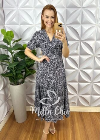 Vestido Aruba Em Viscolinho - Milla Chic