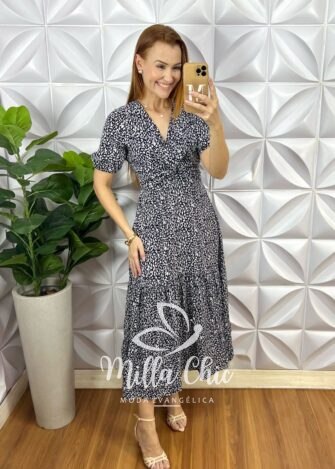 Vestido Aruba Em Viscolinho - Milla Chic