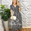 Vestido Nadine Em Viscolinho - Preto - Milla Chic