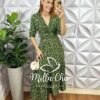Milla Chic - millachic com br vestido nala em viscolinho verde Vestido Nala Em Viscolinho - Verde - Milla Chic