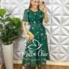 Milla Chic - millachic com br vestido ninive em chiffon verde Vestido Ninive Em Chiffon - Verde - Milla Chic