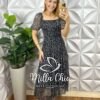 Milla Chic - millachic com br vestido suica em tule poa vermelho copia 1 Vestido Suíça Em Tule Póa - Preto - Milla Chic