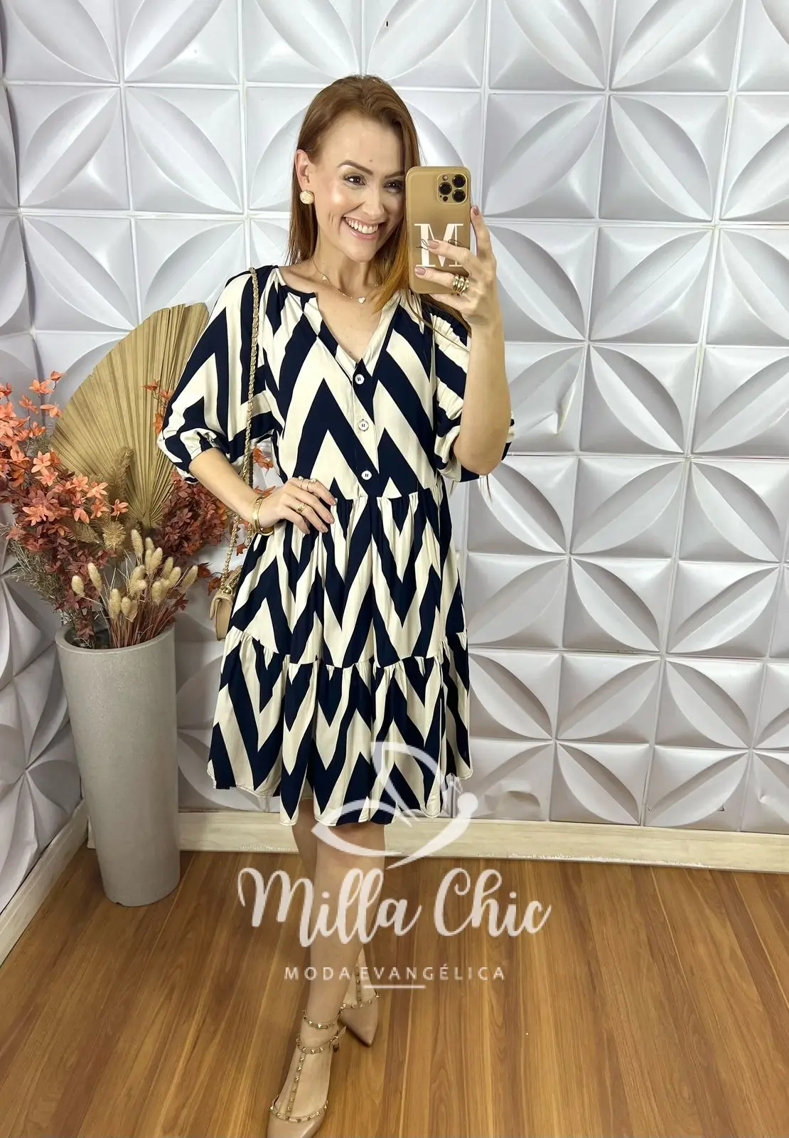 Vestido Oversize Hilda – Azul – Milla Chic Vestido Oversize Hilda - Azul - Milla Chic