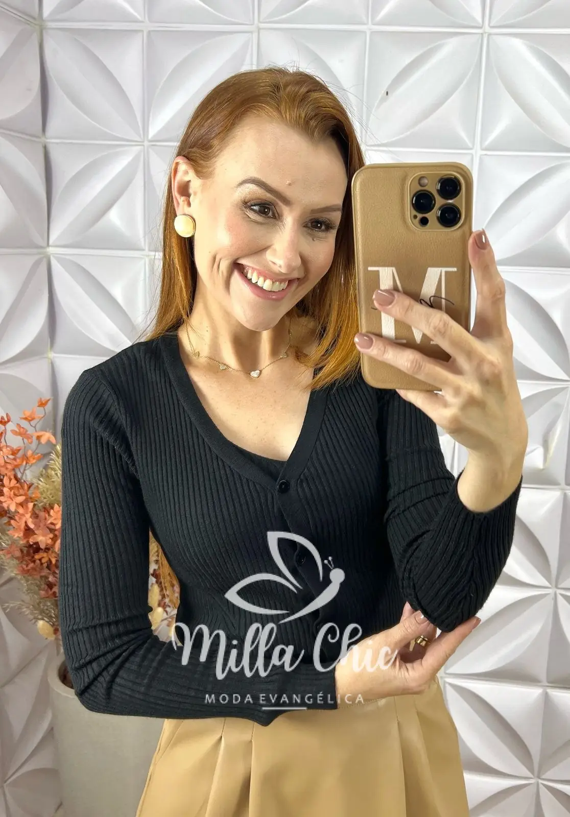 Cardigan Com Blusa Tricot Modal Clotilde – Preto – Milla Chic Cardigan Com Blusa Tricot Modal Clotilde - Preto - Milla Chic