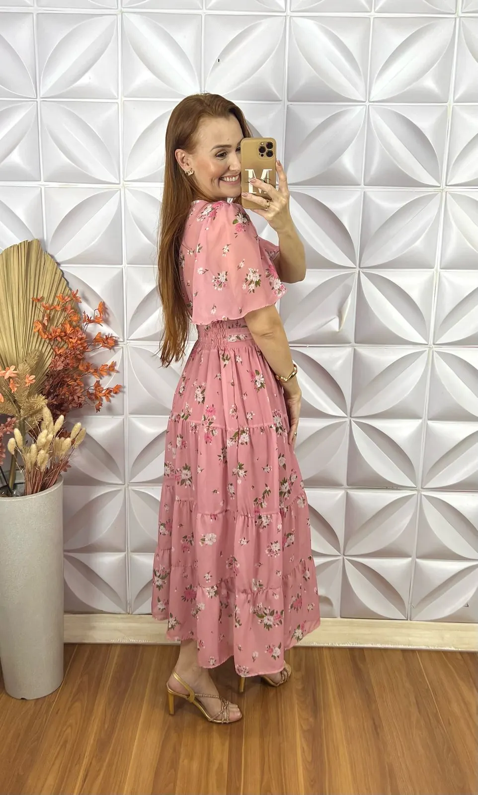 Vestido Ninive Em Chiffon – Rosa – Milla Chic Vestido Ninive Em Chiffon - Rosa - Milla Chic