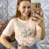 Blusa Jordânia Com Aplicação Em Crochê - Verde - Milla Chic