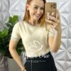 Milla Chic - millachic com br blusa livia em tricot modal azul copia Blusa Livia Em Tricot Modal - Areia - Milla Chic