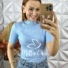 Milla Chic - millachic com br cacharel em tricot manga curta marrom copia 1 Cacharel Em Tricot Manga Curta - Azul - Milla Chic