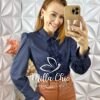 Camisa Doroty - Azul Marinho - Milla Chic