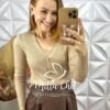 Milla Chic - millachic com br cardigan com blusa tricot modal clotilde nude Cardigan Com Blusa Tricot Modal Clotilde - Nude - Milla Chic