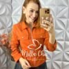 Casaco Cecy Em Suedi - TerraCota - Milla Chic