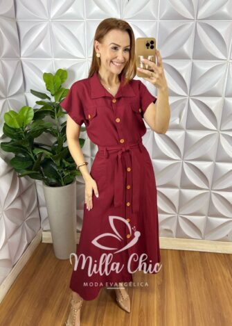Conjunto Betânia - Cereja - Milla Chic