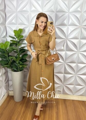 Conjunto Betânia - Marrom - Milla Chic