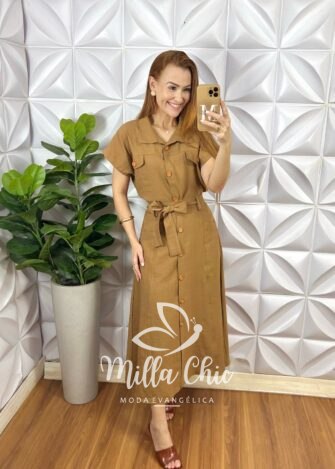Conjunto Betânia - Marrom - Milla Chic