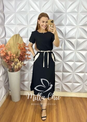 Milla Chic - millachic com br conjunto tereza marrom copia 16 Conjunto Tereza - Preto - Milla Chic