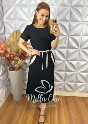 Conjunto Tereza - Preto - Milla Chic
