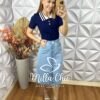 Saia Jeans Elara - Milla Chic