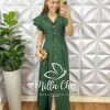 Milla Chic - millachic com br vestido chemise amaris verde Vestido Chemise Amaris - Verde - Milla Chic