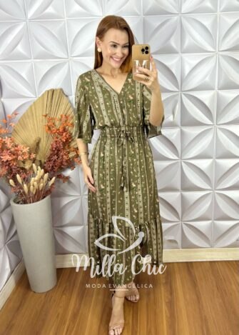 Milla Chic - millachic com br vestido creta em viscolinho copia 3 Vestido Creta Em Viscolinho - Milla Chic