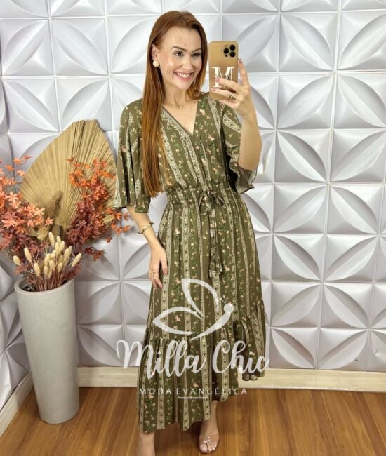 Vestido Creta Em Viscolinho - Milla Chic