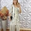 Vestido Geovana Em Viscolinho - Branco - Milla Chic