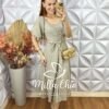 Milla Chic - millachic com br vestido nany em linho 3 Vestido Nany Em Linho - Nude - Milla Chic