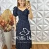 Vestido Rahab Póa - Azul - Milla Chic