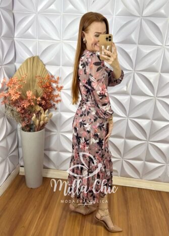 Milla Chic - millachic com br vestido romana manga longa 2 Vestido Romana Manga Longa - Milla Chic