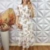 Vestido Ruthe Em Chiffon - Branco - Milla Chic