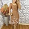 Milla Chic - millachic com br vestido theodora em rayon marrom 1 Vestido Theodora Em Rayon - Marrom - Milla Chic