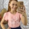 Milla Chic - millachic com br blusa cassia em viscose com poliamida rosa 2 Blusa Cássia Em Viscose Com Poliamida - Rosa - Milla Chic