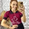 Blusa Laura Em Tricot Modal - Vermelho - Milla Chic