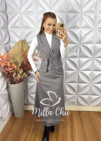 Milla Chic - millachic com br conjunto ariele em linho preto 11 Conjunto Ariele Em Linho - Preto - Milla Chic
